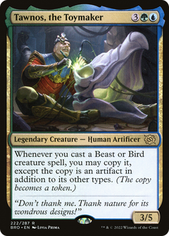 Tawnos, the Toymaker (222) [The Brothers' War] foil - Deck Out Gaming