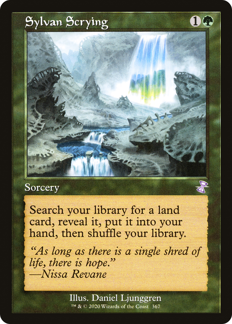 Sylvan Scrying (367) [Time Spiral Remastered] foil - Deck Out Gaming