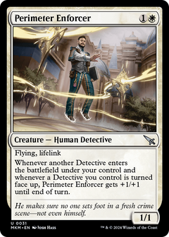 Perimeter Enforcer (31) [Murders at Karlov Manor] foil - Deck Out Gaming