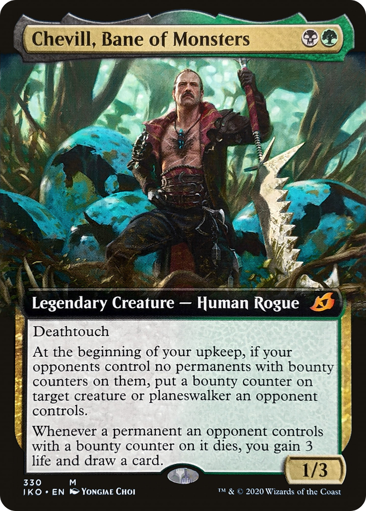 Chevill, Bane of Monsters (Extended Art) (330) [Ikoria: Lair of Behemoths] - Deck Out Gaming