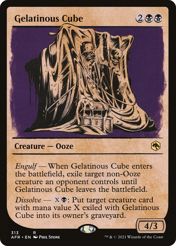 Gelatinous Cube (313) [Adventures in the Forgotten Realms] - Deck Out Gaming