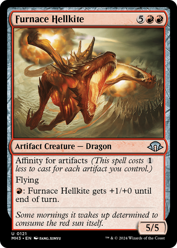 Furnace Hellkite (121) [Modern Horizons 3] - Deck Out Gaming