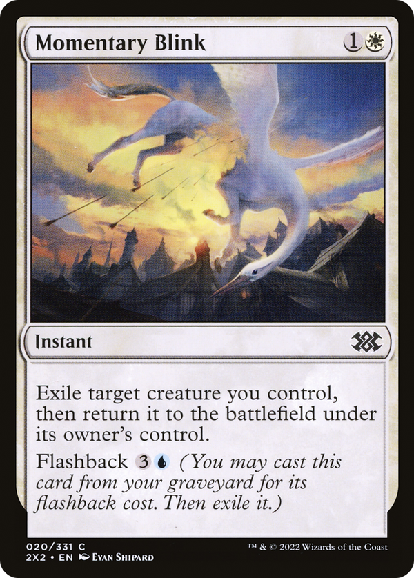 Momentary Blink (20) [Double Masters 2022] - Deck Out Gaming