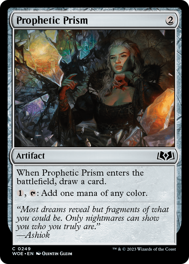 Prophetic Prism (249) [Wilds of Eldraine] foil - Deck Out Gaming