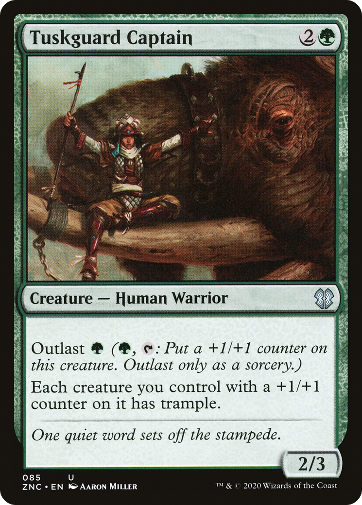 Tuskguard Captain (85) [Commander: Zendikar Rising] - Deck Out Gaming