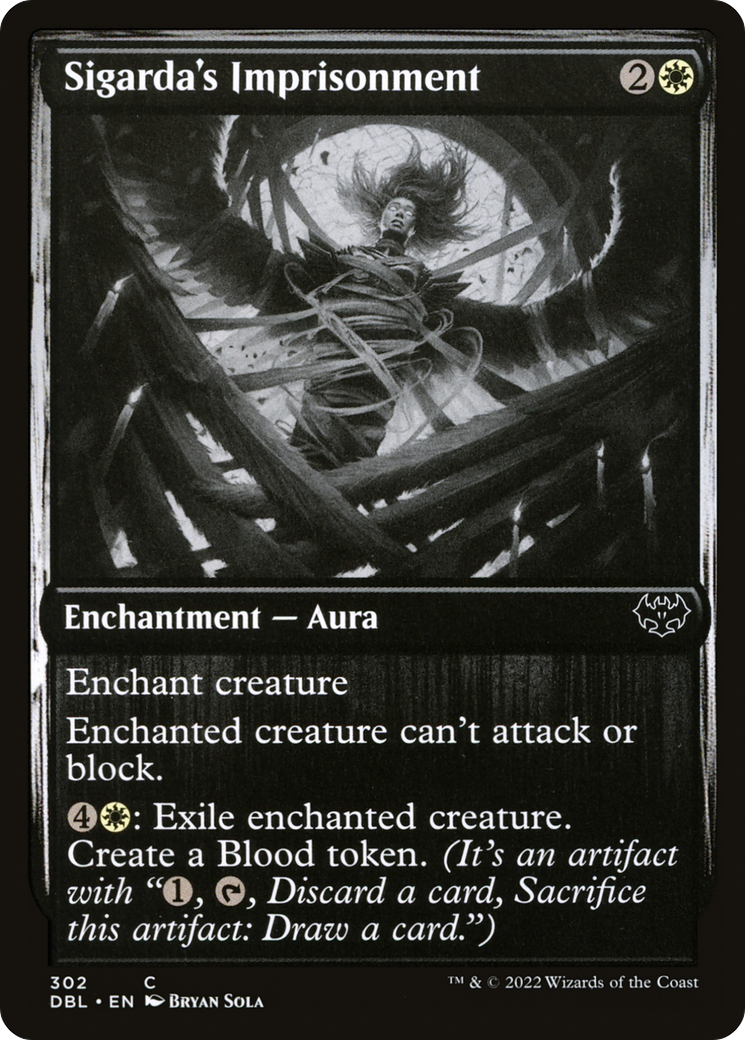 Sigarda's Imprisonment (302) [Innistrad: Double Feature] foil - Deck Out Gaming