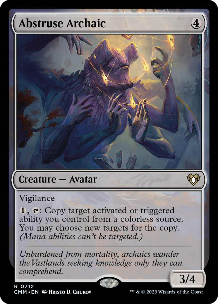 Abstruse Archaic (712) [Commander Masters] - Deck Out Gaming