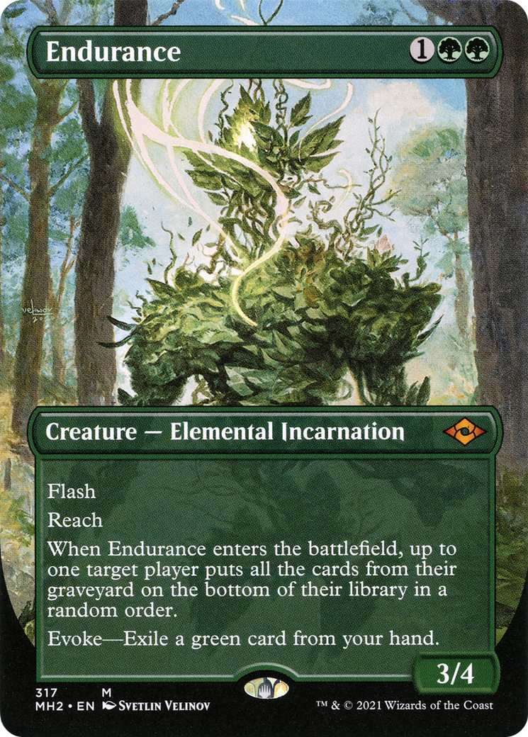 Endurance (Borderless) (317) [Modern Horizons 2] foil - Deck Out Gaming