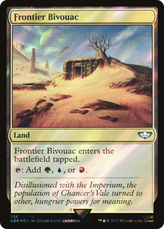 Frontier Bivouac (Surge Foil) (281) [Warhammer 40,000 Commander] foil - Deck Out Gaming