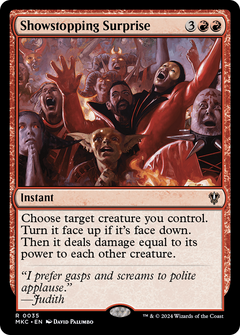 Showstopping Surprise (35) [Murders at Karlov Manor Commander] - Deck Out Gaming