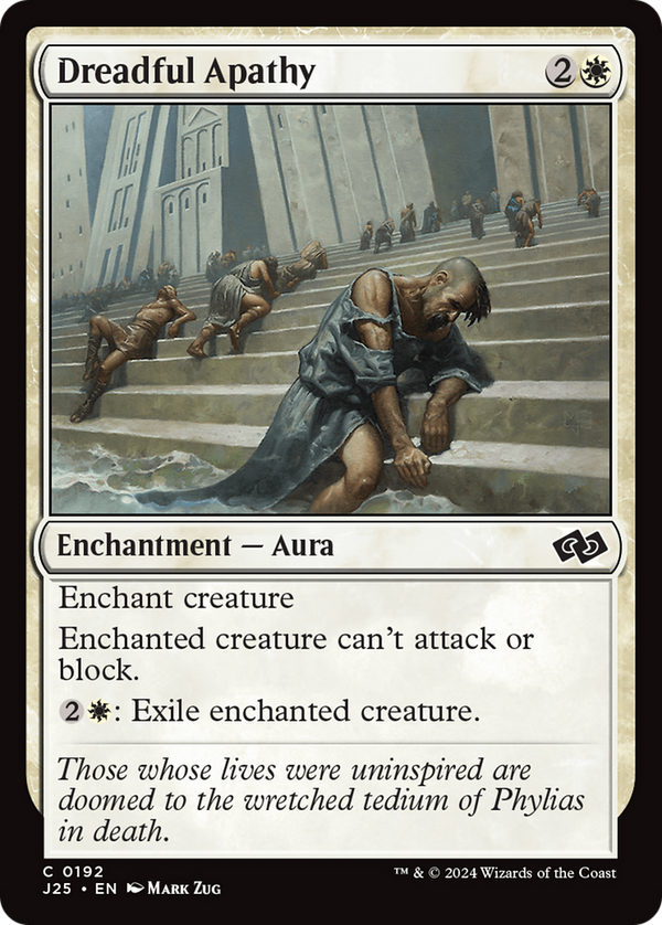 Dreadful Apathy (192) [Foundations Jumpstart] - Deck Out Gaming