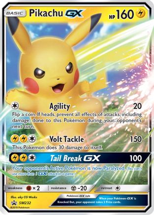 Pikachu GX - SM232 (SM232) [SM Promos] Holofoil - Deck Out Gaming