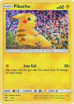 Pikachu - 6/12 (6) [McDonald's Promos 2019] Holofoil - Deck Out Gaming