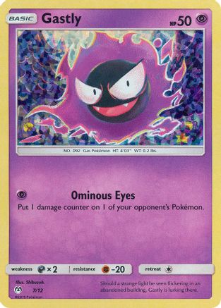 Gastly - 7/12 (7) [McDonald's Promos 2019] Holofoil - Deck Out Gaming