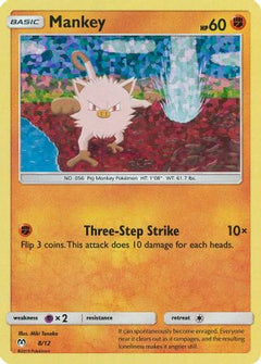 Mankey - 8/12 (8) [McDonald's Promos 2019] Holofoil - Deck Out Gaming