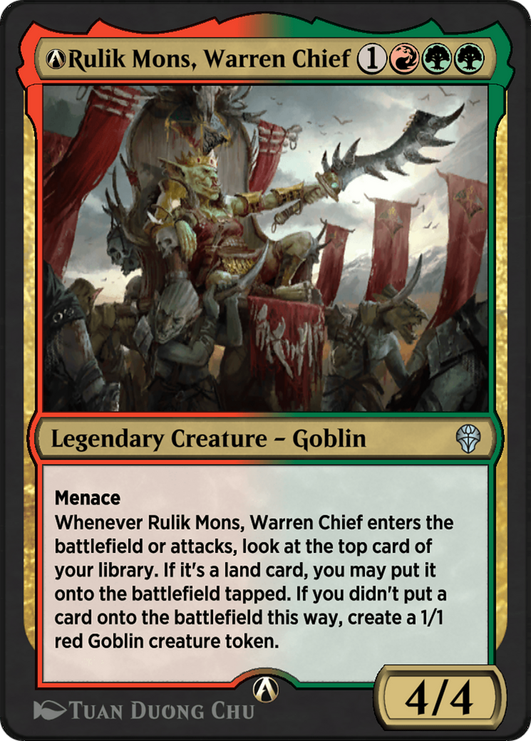 A-Rulik Mons, Warren Chief (A-217) [Dominaria United] - Deck Out Gaming