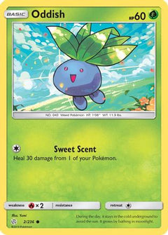 Oddish (2) [SM - Cosmic Eclipse] Reverse Holofoil - Deck Out Gaming