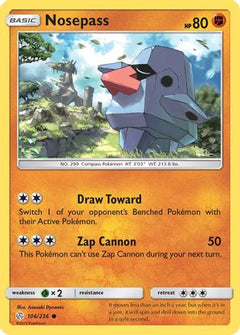 Nosepass (106) [SM - Cosmic Eclipse] Reverse Holofoil - Deck Out Gaming
