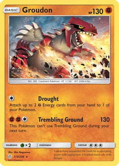 Groudon (113) [SM - Cosmic Eclipse] Reverse Holofoil - Deck Out Gaming