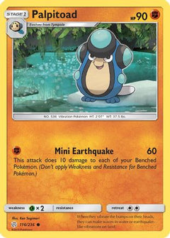 Palpitoad (116) [SM - Cosmic Eclipse] Reverse Holofoil - Deck Out Gaming