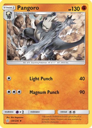 Pangoro (120) [SM - Cosmic Eclipse] Reverse Holofoil - Deck Out Gaming