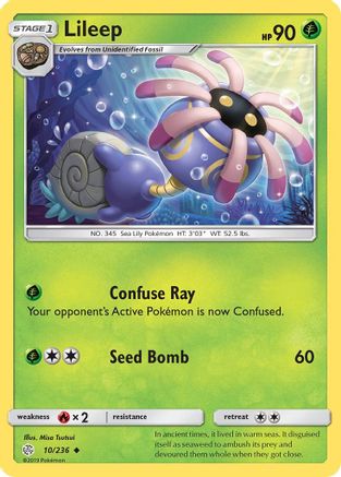 Lileep (10) [SM - Cosmic Eclipse] - Deck Out Gaming