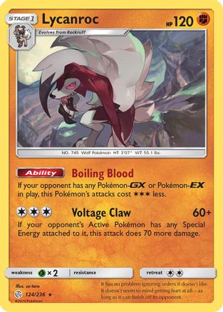 Lycanroc (124) [SM - Cosmic Eclipse] Reverse Holofoil - Deck Out Gaming