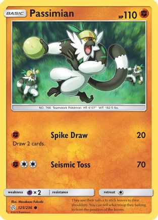 Passimian (125) [SM - Cosmic Eclipse] Reverse Holofoil - Deck Out Gaming