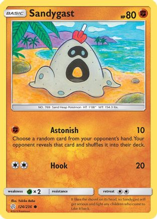 Sandygast (126) [SM - Cosmic Eclipse] Reverse Holofoil - Deck Out Gaming