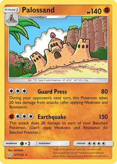 Palossand (127) [SM - Cosmic Eclipse] Reverse Holofoil - Deck Out Gaming