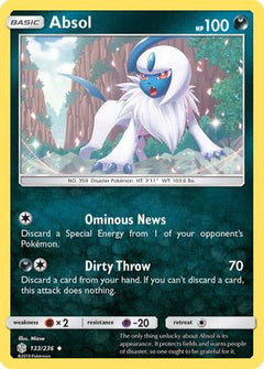 Absol (133) [SM - Cosmic Eclipse] Reverse Holofoil - Deck Out Gaming