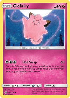 Clefairy (144) [SM - Cosmic Eclipse] Reverse Holofoil - Deck Out Gaming