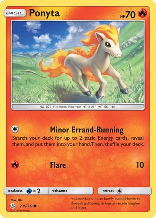 Ponyta (23) [SM - Cosmic Eclipse] Reverse Holofoil - Deck Out Gaming