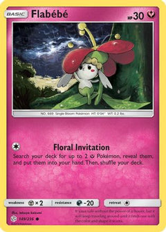Flabebe - 149/236 (149) [SM - Cosmic Eclipse] Reverse Holofoil - Deck Out Gaming