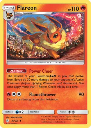 Flareon (25) [SM - Cosmic Eclipse] - Deck Out Gaming