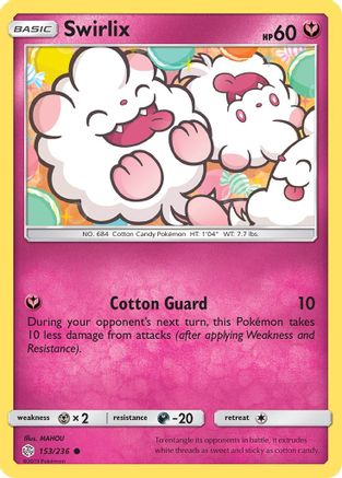 Swirlix (153) [SM - Cosmic Eclipse] Reverse Holofoil - Deck Out Gaming