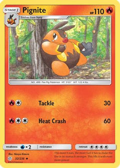 Pignite (32) [SM - Cosmic Eclipse] Reverse Holofoil - Deck Out Gaming