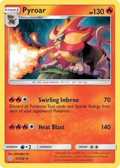 Pyroar (37) [SM - Cosmic Eclipse] Reverse Holofoil - Deck Out Gaming