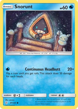 Snorunt (47) [SM - Cosmic Eclipse] Reverse Holofoil - Deck Out Gaming