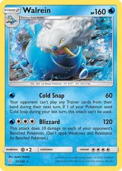 Walrein (52) [SM - Cosmic Eclipse] Reverse Holofoil - Deck Out Gaming