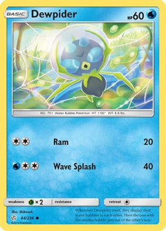 Dewpider (64) [SM - Cosmic Eclipse] Reverse Holofoil - Deck Out Gaming