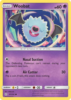 Woobat (87) [SM - Cosmic Eclipse] Reverse Holofoil - Deck Out Gaming