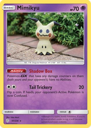 Mimikyu - 97/236 (97/236) [SM - Cosmic Eclipse] - Deck Out Gaming