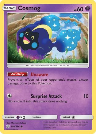 Cosmog - 100/236 (100) [SM - Cosmic Eclipse] - Deck Out Gaming