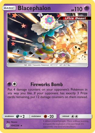 Blacephalon (104) [SM - Cosmic Eclipse] Reverse Holofoil - Deck Out Gaming