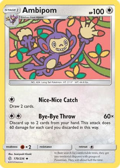 Ambipom (170) [SM - Cosmic Eclipse] Reverse Holofoil - Deck Out Gaming