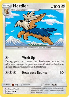 Herdier (175) [SM - Cosmic Eclipse] Reverse Holofoil - Deck Out Gaming