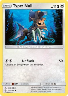 Type: Null (183) [SM - Cosmic Eclipse] Reverse Holofoil - Deck Out Gaming