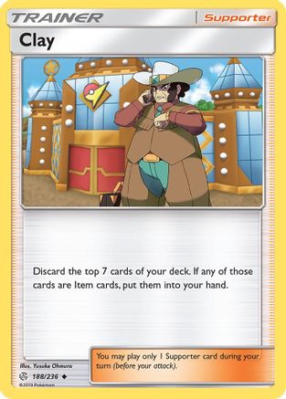 Clay (188) [SM - Cosmic Eclipse] Reverse Holofoil - Deck Out Gaming