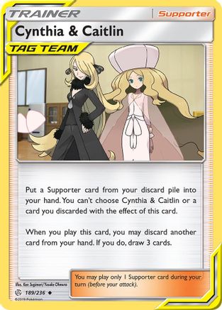 Cynthia & Caitlin (189) [SM - Cosmic Eclipse] - Deck Out Gaming